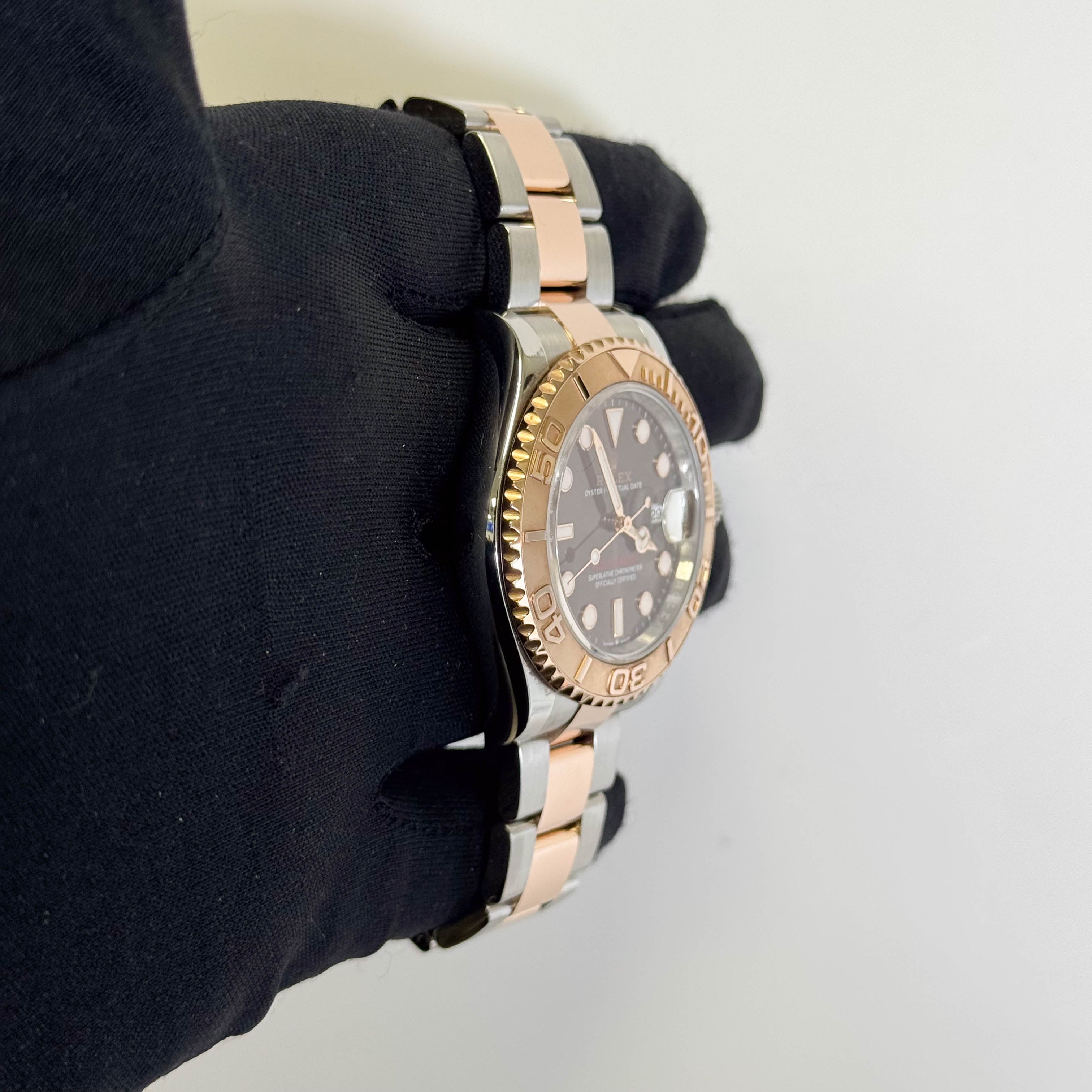 Rolex Yacht-Master 40mm Chocolate Dot Dial Watch Ref# 126621 - Happy Jewelers Fine Jewelry Lifetime Warranty