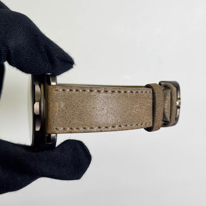 Bell & Ross Vintage WW2 Regulateur Heritage 49mm  Black Dial Watch Ref# BRWW2-REG-HER/SCA - Happy Jewelers Fine Jewelry Lifetime Warranty