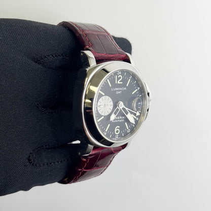 Panerai Luminor 44mm Black Dial Watch Ref# PAM00088