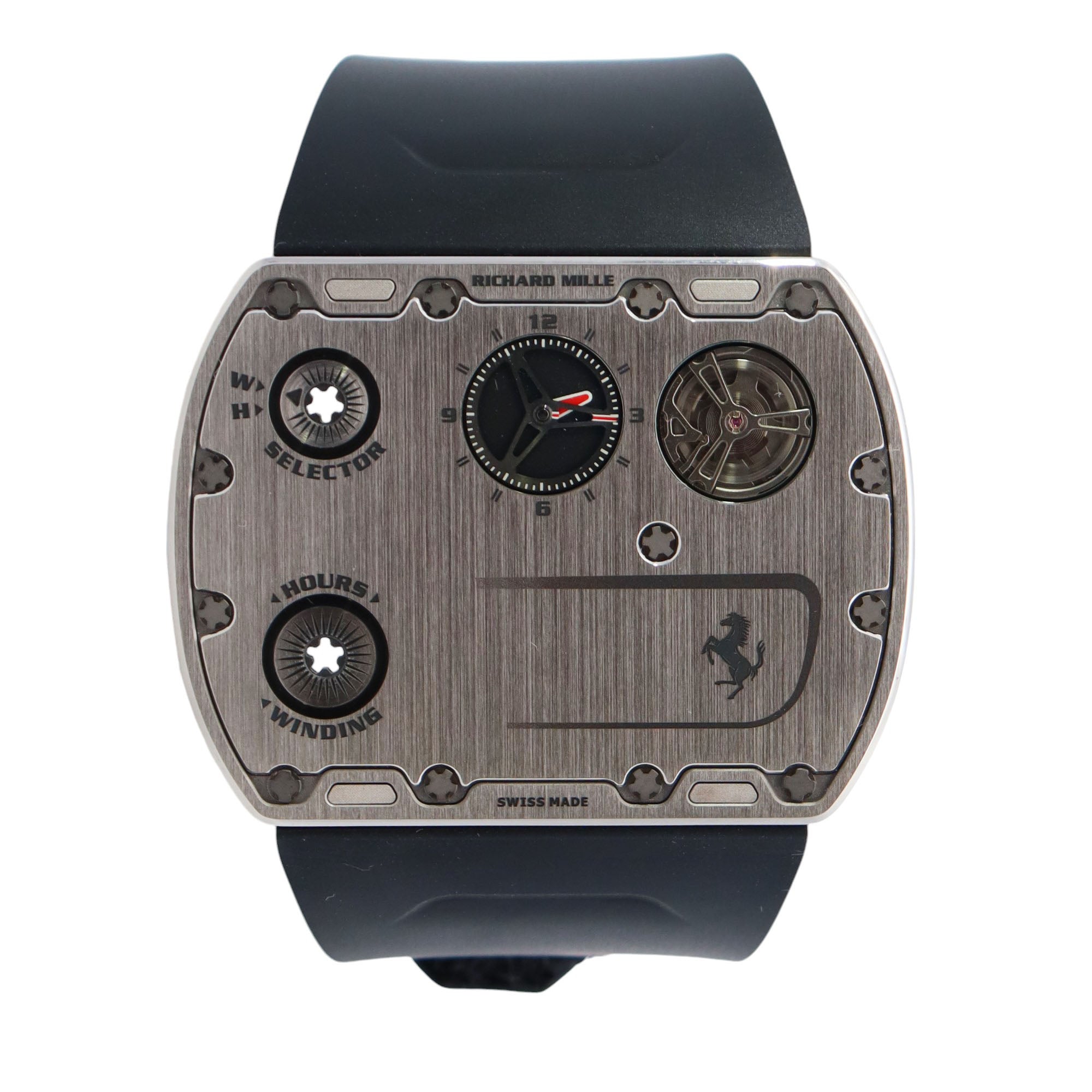 Richard Mille RMUP-01 51mm Black Dial Watch Ref# RMUP-01 - Happy Jewelers Fine Jewelry Lifetime Warranty