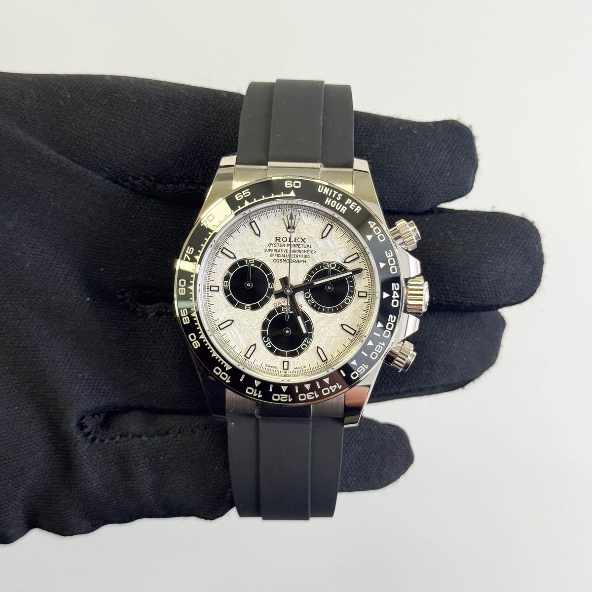 Rolex Daytona 40mm Meteorite Dial Watch Ref# 126519LN