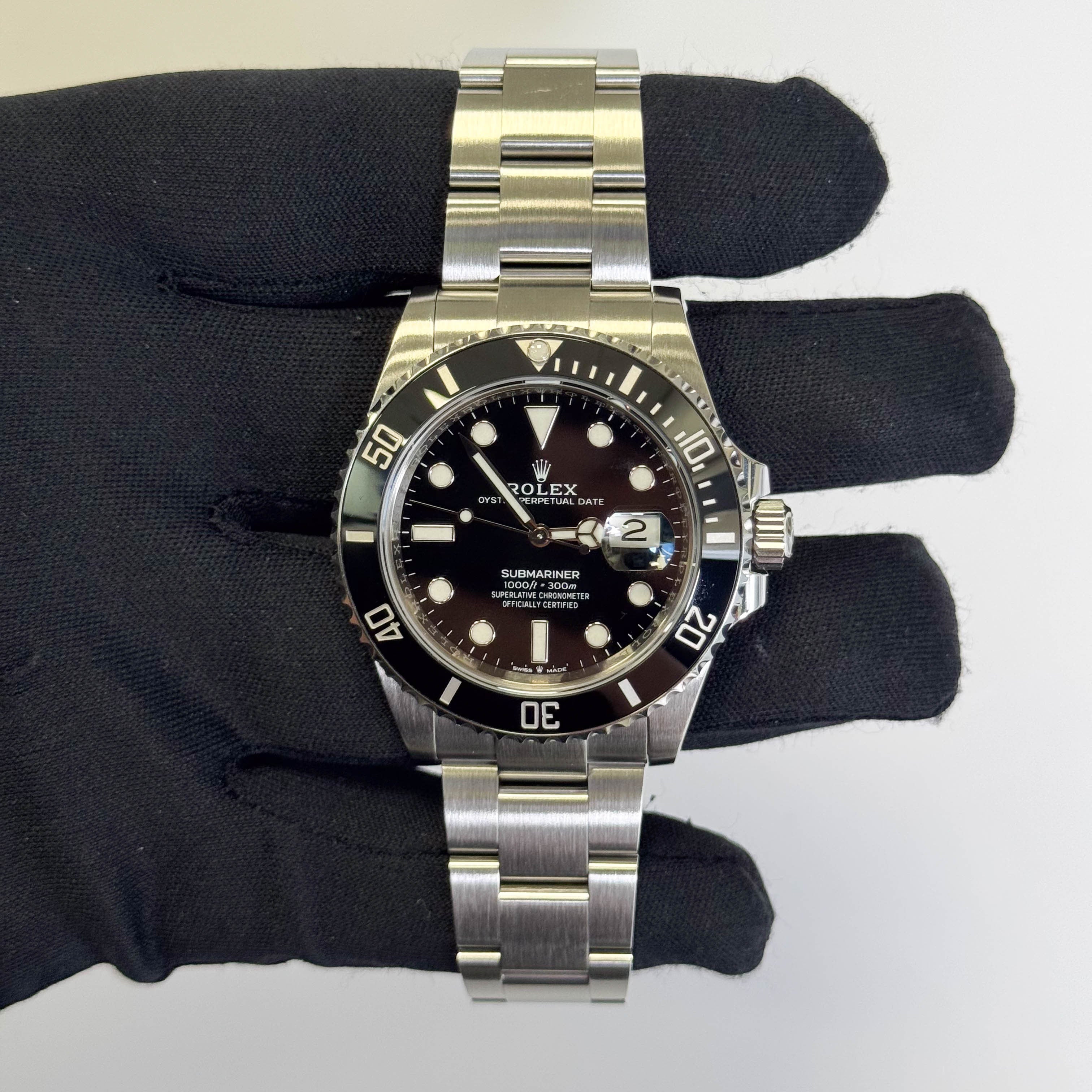 Rolex Submariner 41mm Black Dial Watch Ref# 126610LN - Happy Jewelers Fine Jewelry Lifetime Warranty