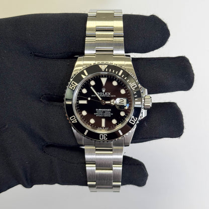 Rolex Submariner 41mm Black Dial Watch Ref# 126610LN - Happy Jewelers Fine Jewelry Lifetime Warranty