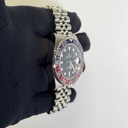 Rolex GMT-Master II 40mm Black Dial Watch Ref# 126710BLRO - Happy Jewelers Fine Jewelry Lifetime Warranty