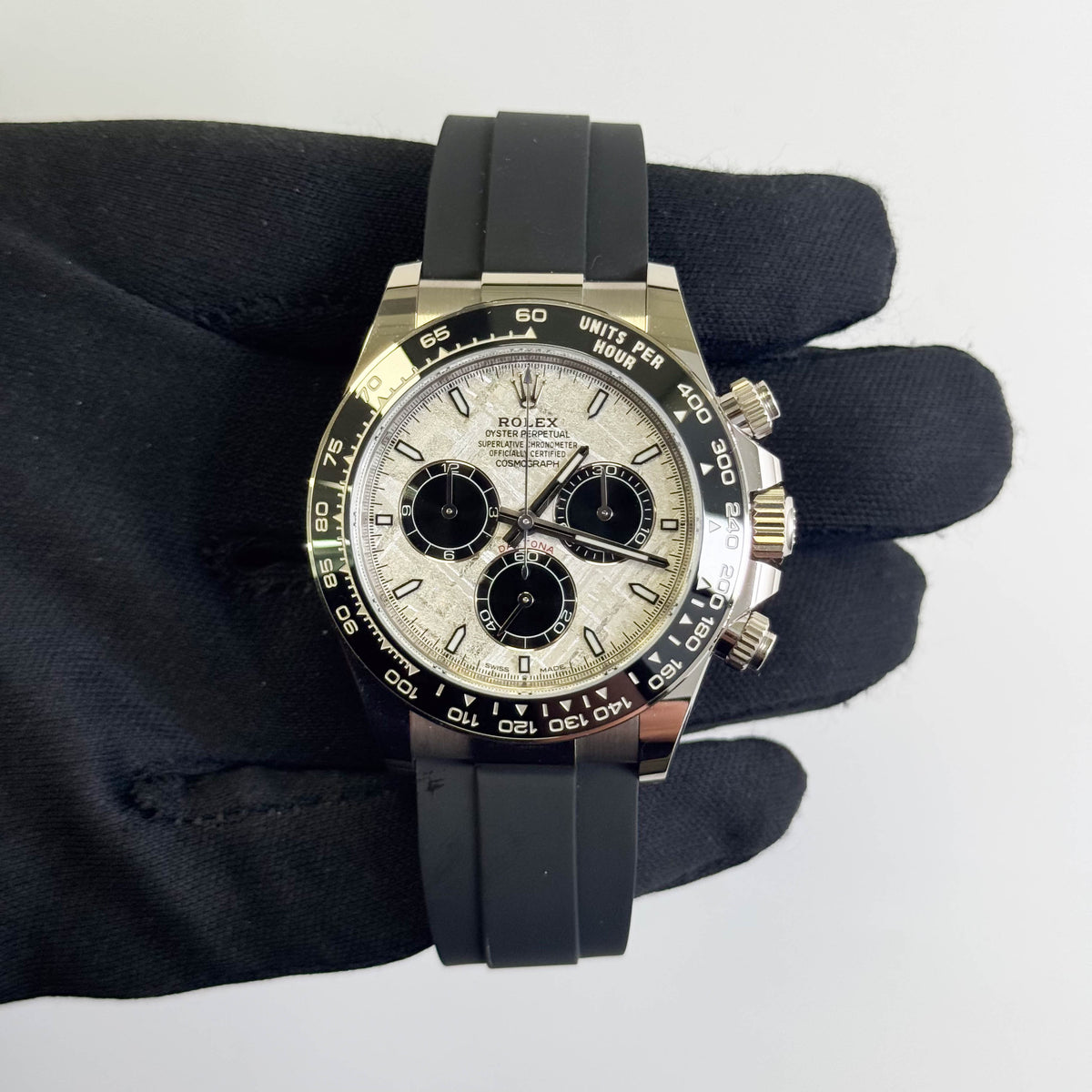 Rolex Daytona 40mm Meteorite Dial Watch Ref# 126519LN
