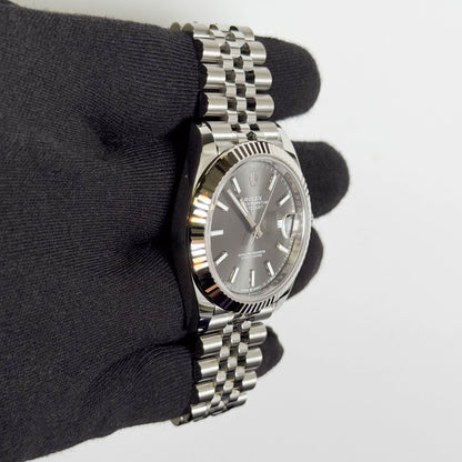 Rolex Datejust 41mm Rhodium Dial Watch Ref# 126334 - Happy Jewelers Fine Jewelry Lifetime Warranty