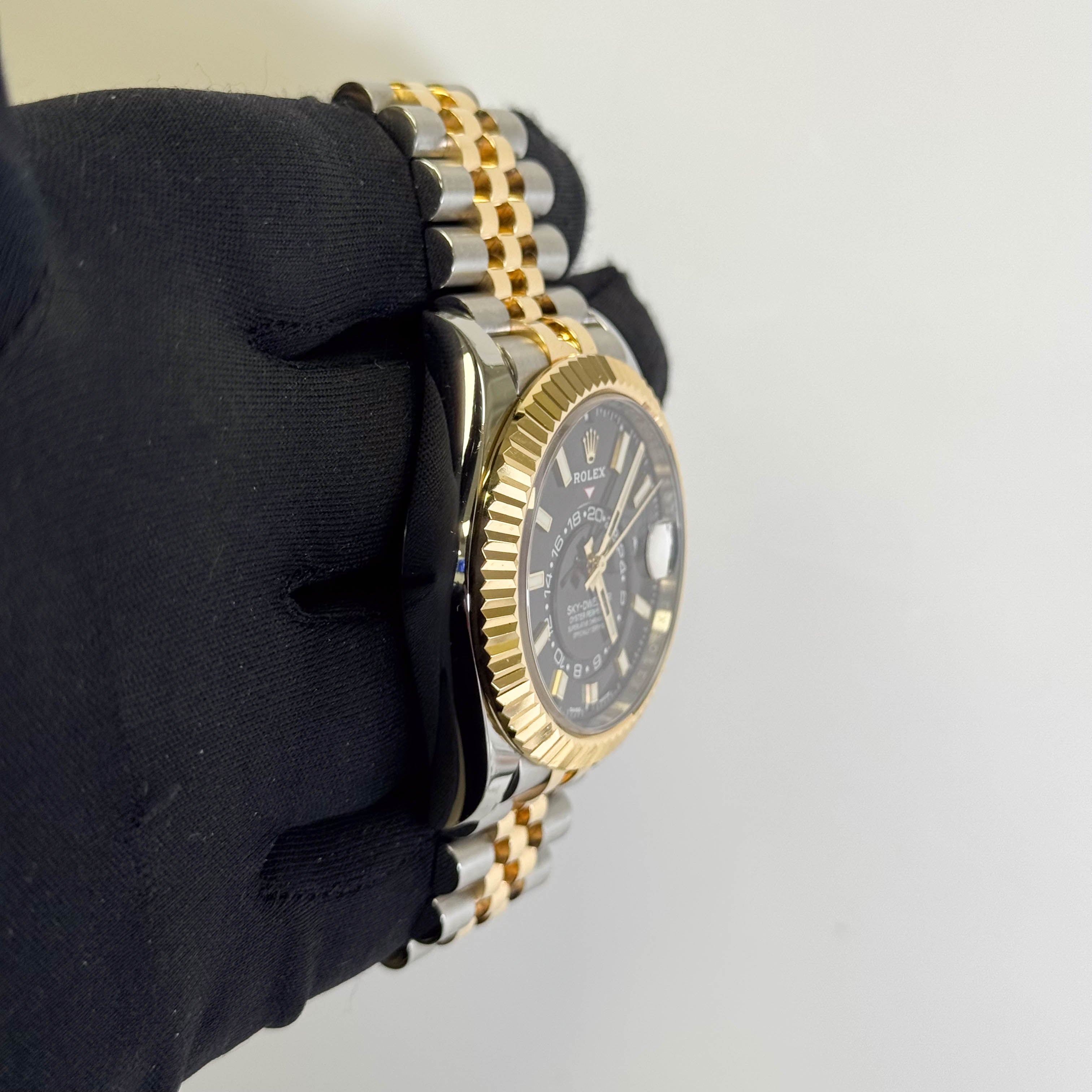 Rolex Sky-Dweller 42mm Black Dial Watch Ref# 326933 - Happy Jewelers Fine Jewelry Lifetime Warranty