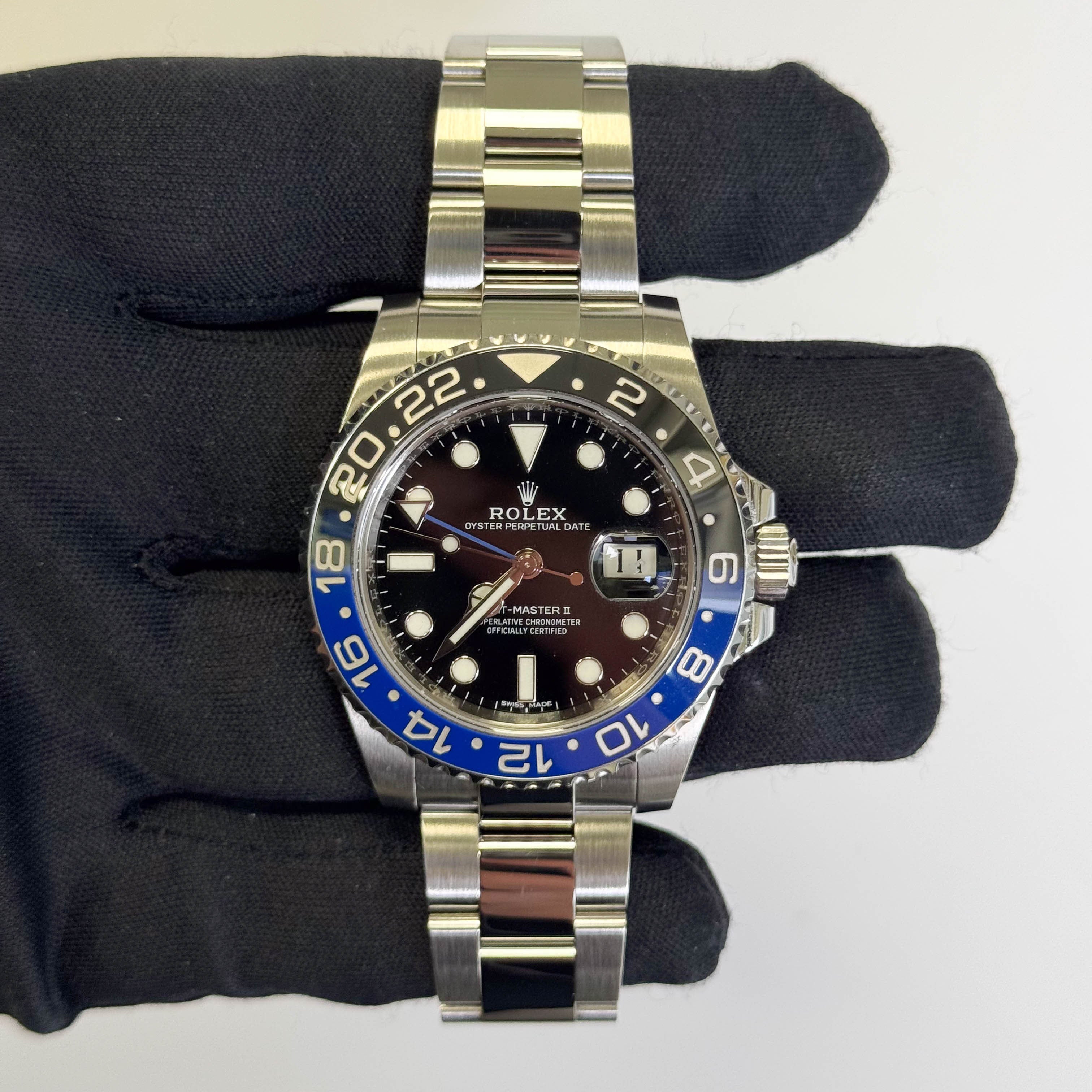 Rolex GMT-Master II Black Dial Watch Ref# 116710BLNR - Happy Jewelers Fine Jewelry Lifetime Warranty