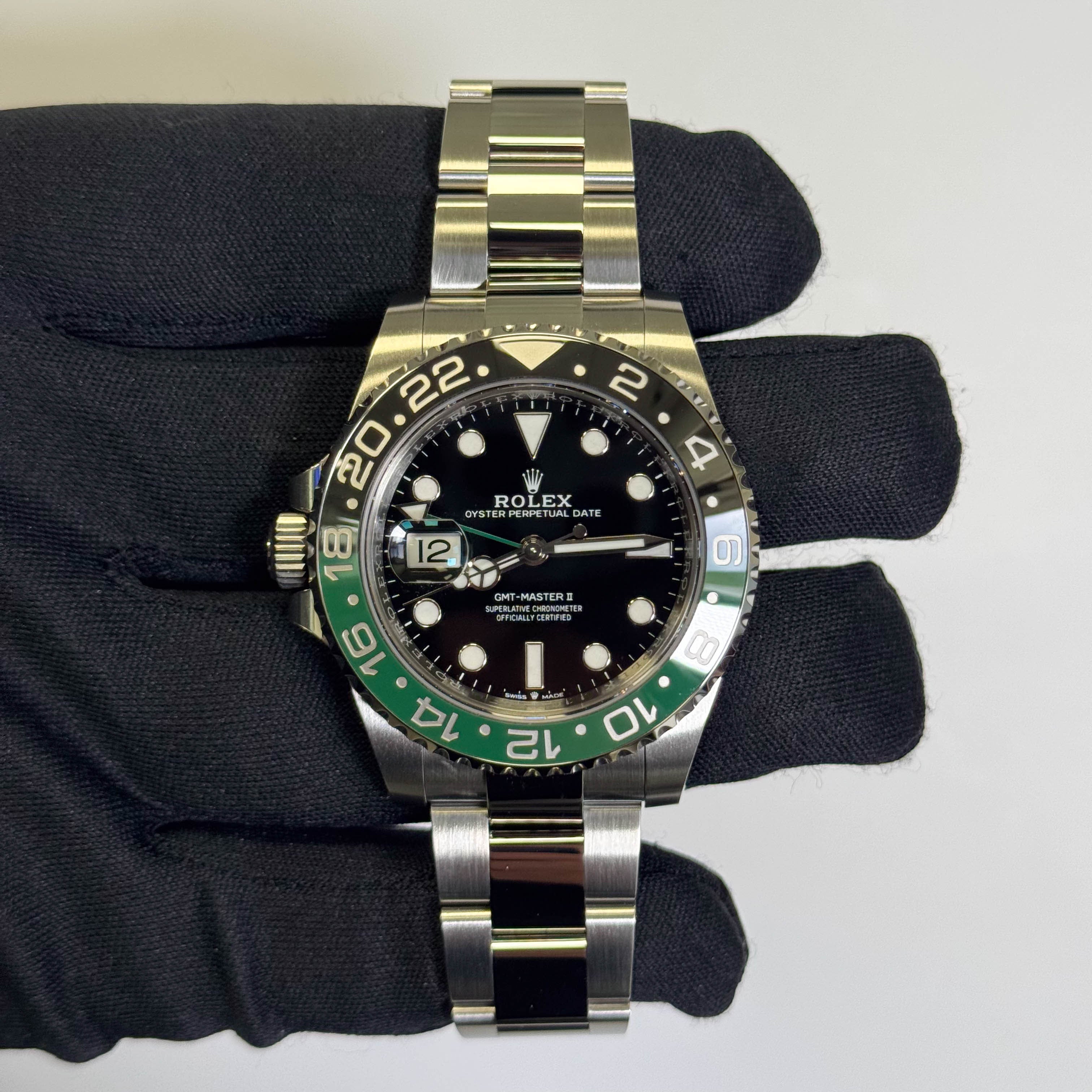Rolex GMT-Master II 40mm Black Dial Watch Ref# 126720VTNR - Happy Jewelers Fine Jewelry Lifetime Warranty