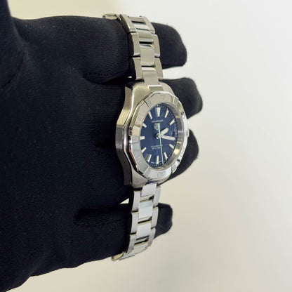 Tag Heuer Aquaracer 34mm Blue Dial Watch Ref# WB9311.BA005 - Happy Jewelers Fine Jewelry Lifetime Warranty