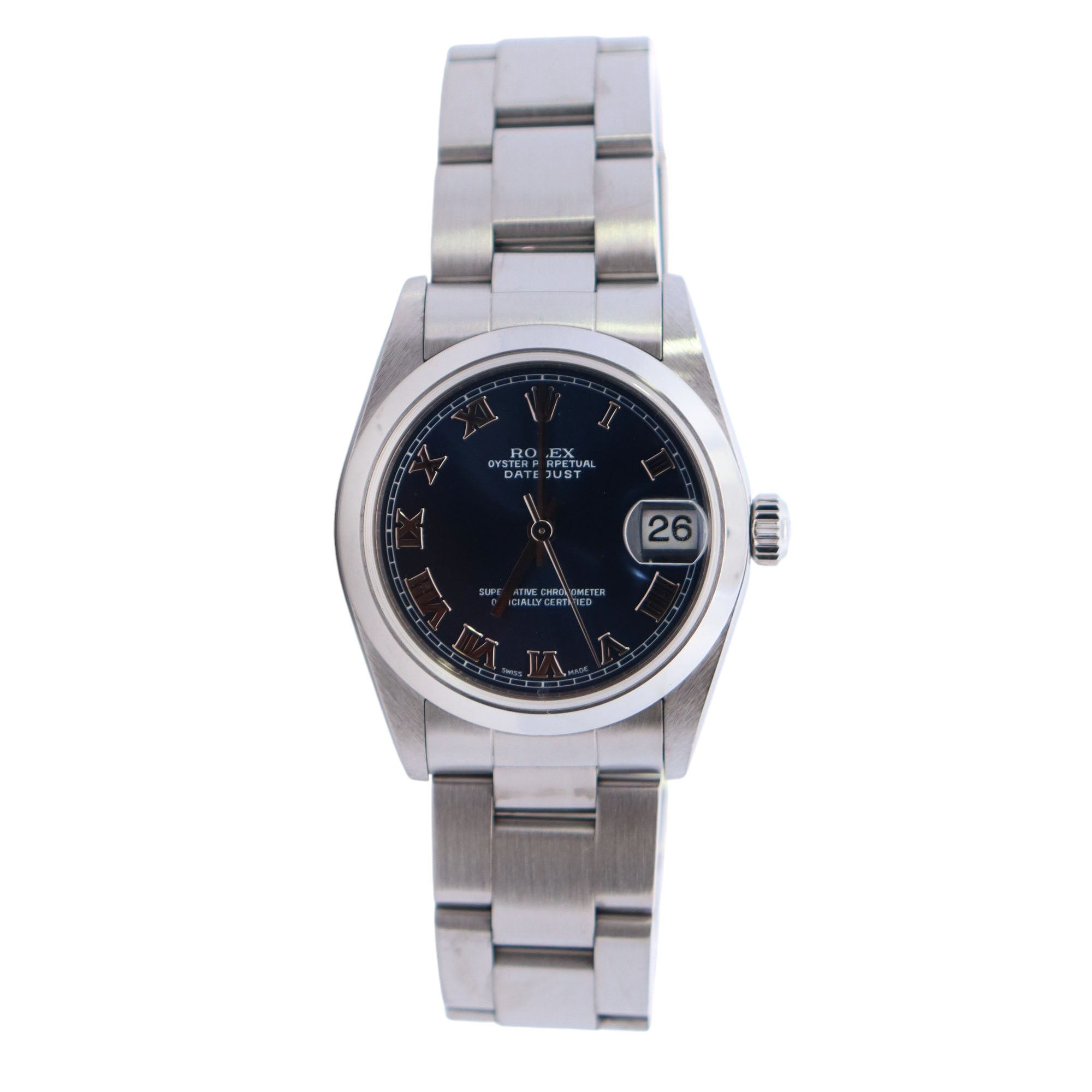 Rolex Datejust 31mm Blue Dial Watch Ref# 78240 - Happy Jewelers Fine Jewelry Lifetime Warranty