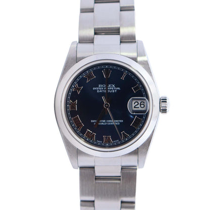 Rolex Datejust 31mm Blue Dial Watch Ref# 78240 - Happy Jewelers Fine Jewelry Lifetime Warranty