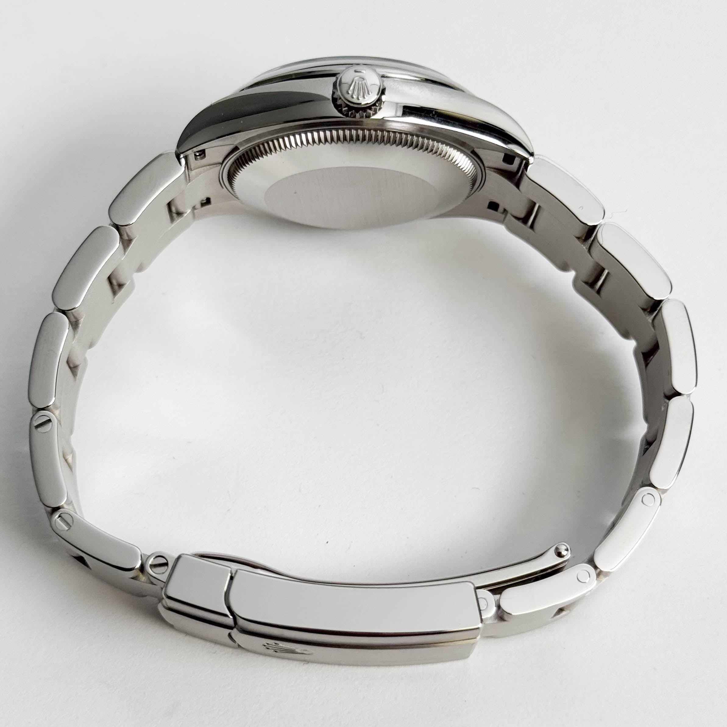 Rolex Oyster Perpetual 31mm Blue Dial Watch Ref# 277200 - Happy Jewelers Fine Jewelry Lifetime Warranty