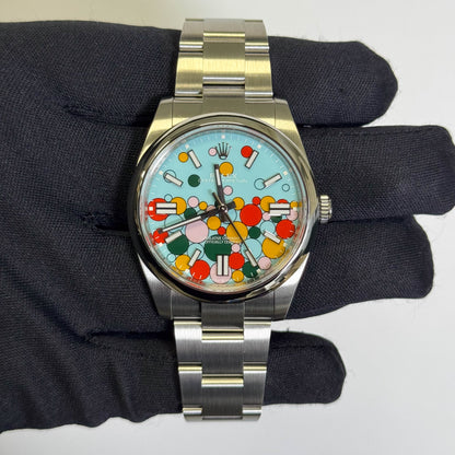 Rolex Oyster Perpetual 41mm Dial Watch Ref# 124300 - Happy Jewelers Fine Jewelry Lifetime Warranty