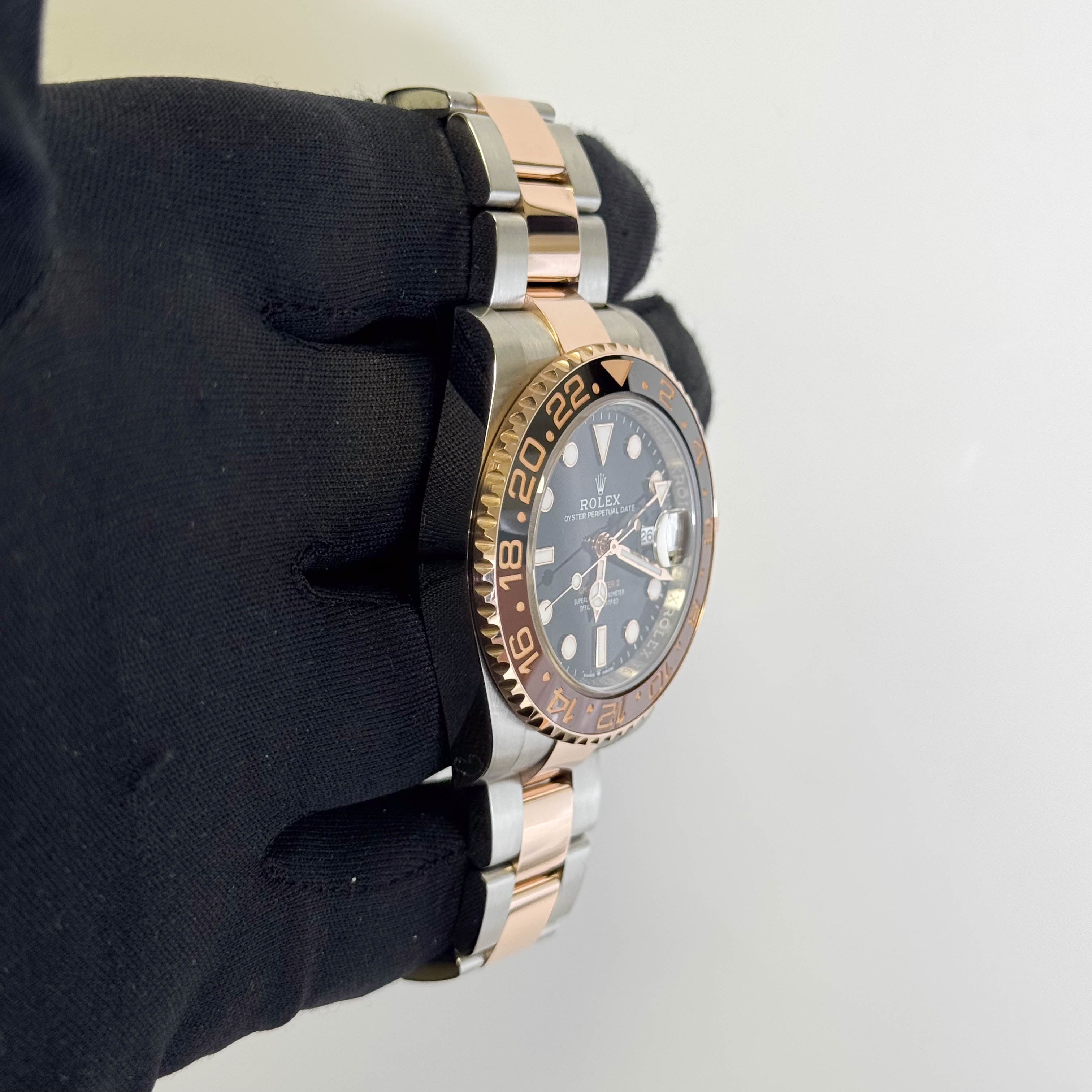 Rolex GMT Master II 40mm Black Dot Dial Watch Ref# 126711CHNR - Happy Jewelers Fine Jewelry Lifetime Warranty