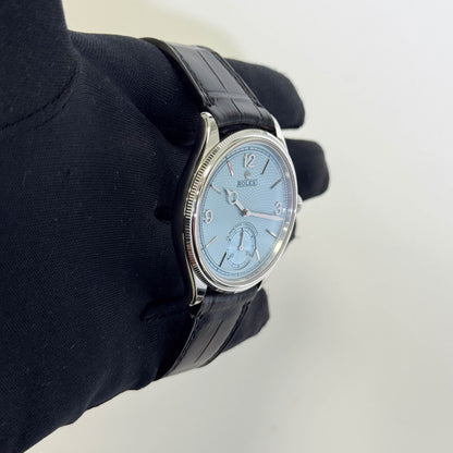 Rolex Perpetual 1908 39mm Ice Blue Dial Watch Ref# 52506 - Happy Jewelers Fine Jewelry Lifetime Warranty