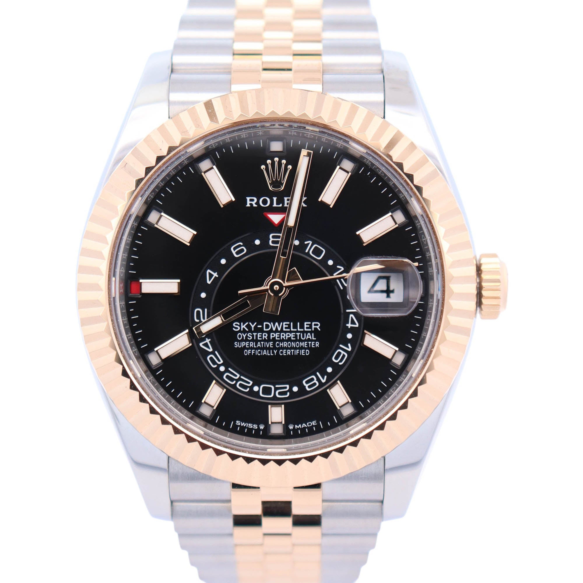 Rolex Sky-Dweller 42mm Black Dial Watch Ref# 336933 - Happy Jewelers Fine Jewelry Lifetime Warranty