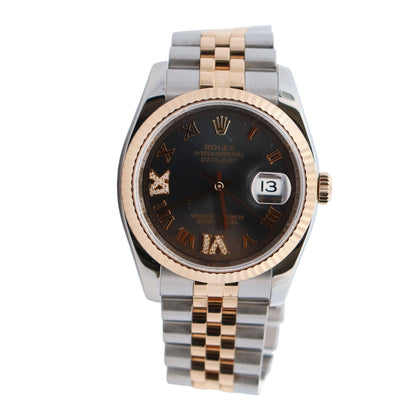 Rolex Datejust 36mm Rhodium Dial Watch Ref# 116233 - Happy Jewelers Fine Jewelry Lifetime Warranty