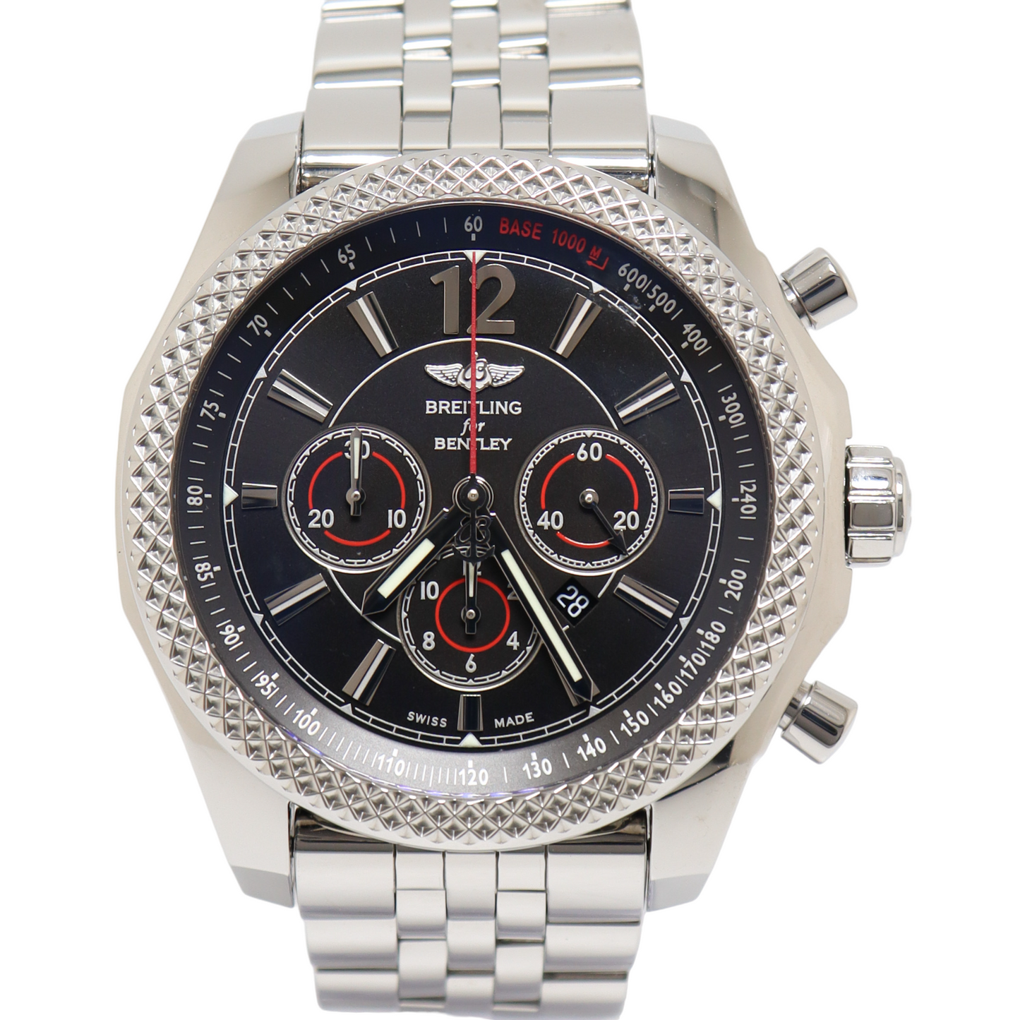 Breitling bentley 2025 stainless steel bracelet