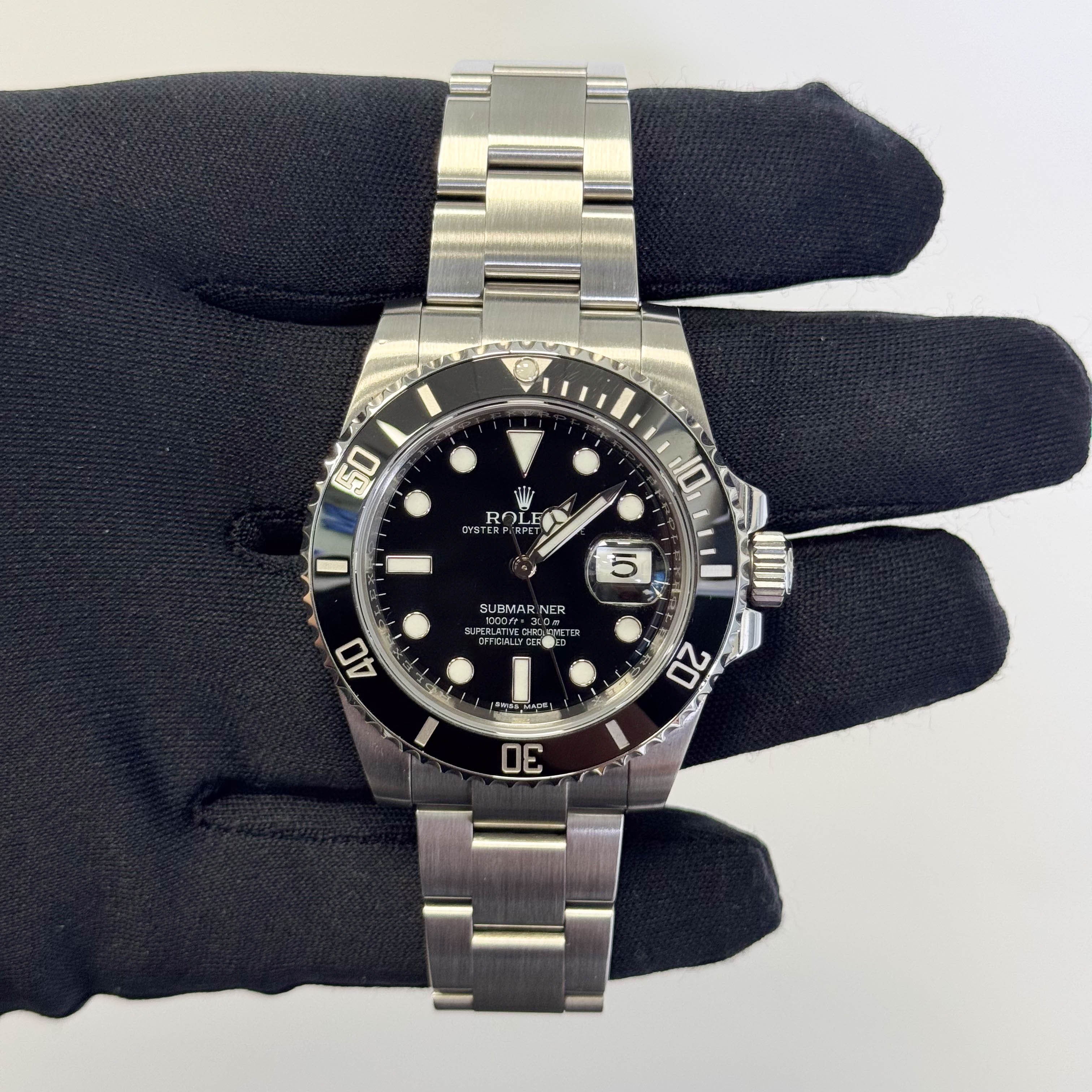 Rolex Submariner 40mm Black Dial Watch Ref# 116610LN - Happy Jewelers Fine Jewelry Lifetime Warranty