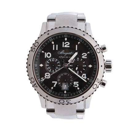 Breguet Type XXI 42mm Grey Dial Watch Ref# 3810 - Happy Jewelers Fine Jewelry Lifetime Warranty