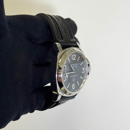 Panerai Luminor Marina 44mm Black Dial Watch Ref# PAM00005 - Happy Jewelers Fine Jewelry Lifetime Warranty