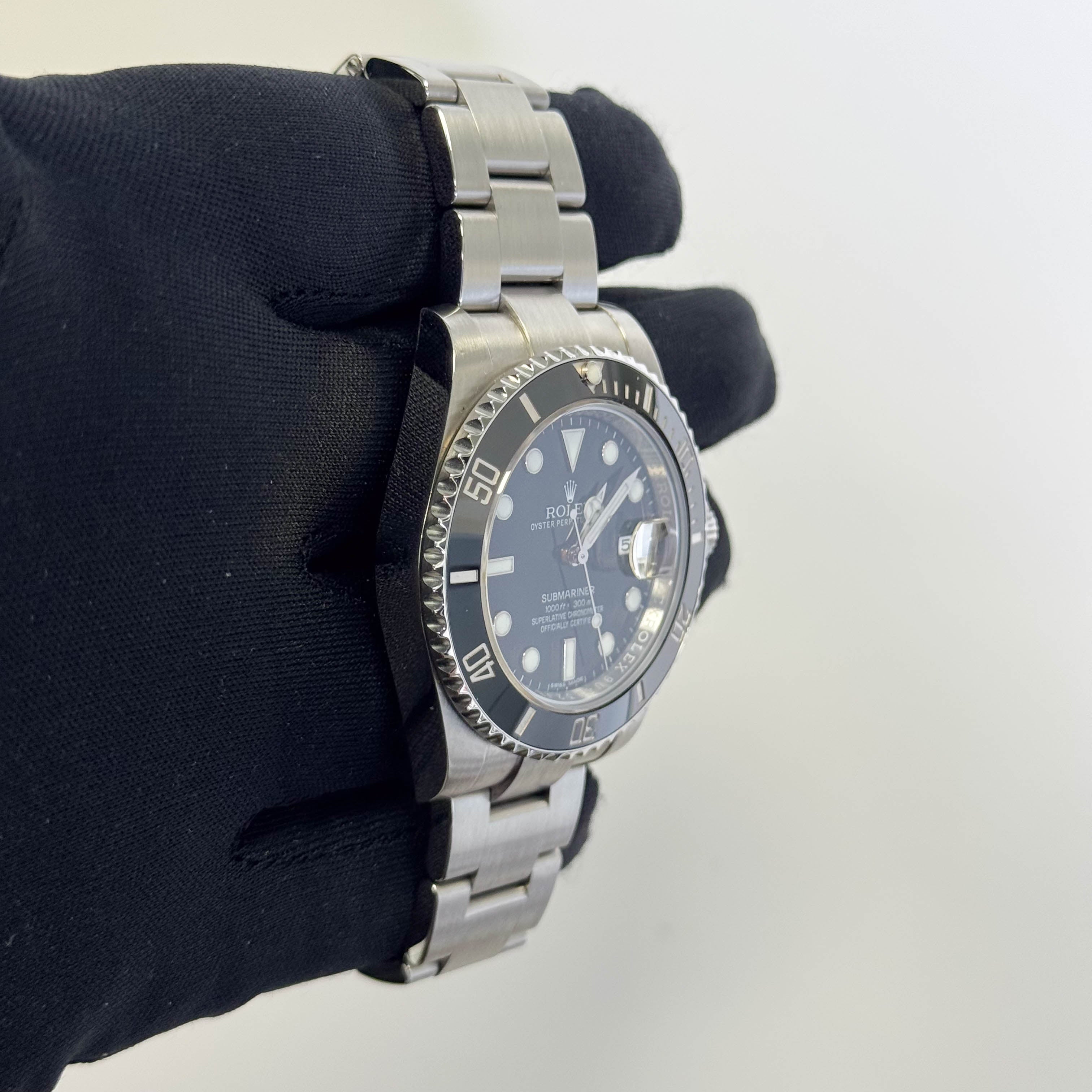 Rolex Submariner 40mm Black Dial Watch Ref# 116610LN - Happy Jewelers Fine Jewelry Lifetime Warranty