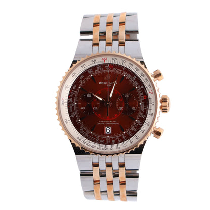 Breitling Montbrillant 47mm Brown Dial Watch Ref# C23340 - Happy Jewelers Fine Jewelry Lifetime Warranty