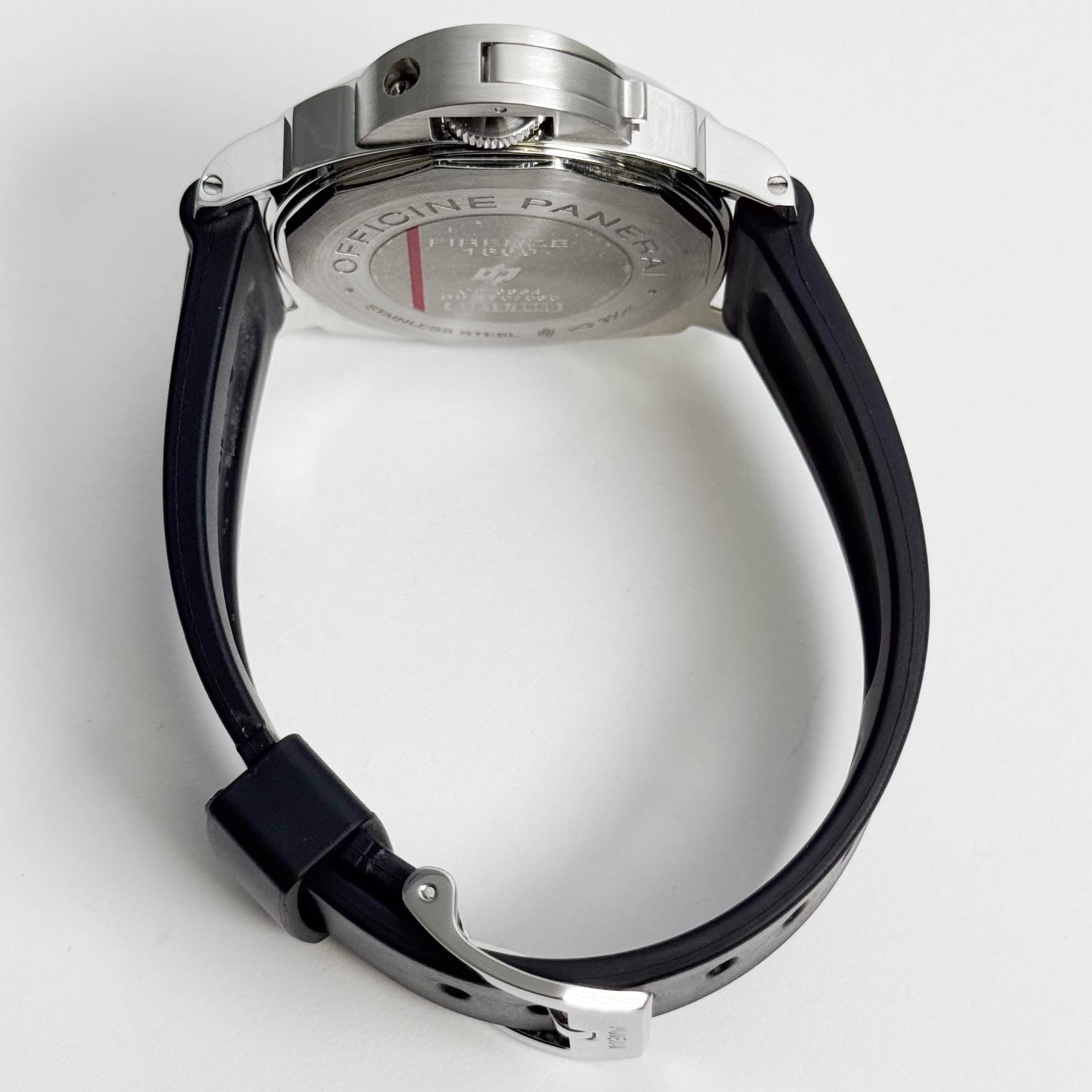 Panerai Luminor Marina 44mm Black Dial Watch Ref# PAM00005 - Happy Jewelers Fine Jewelry Lifetime Warranty