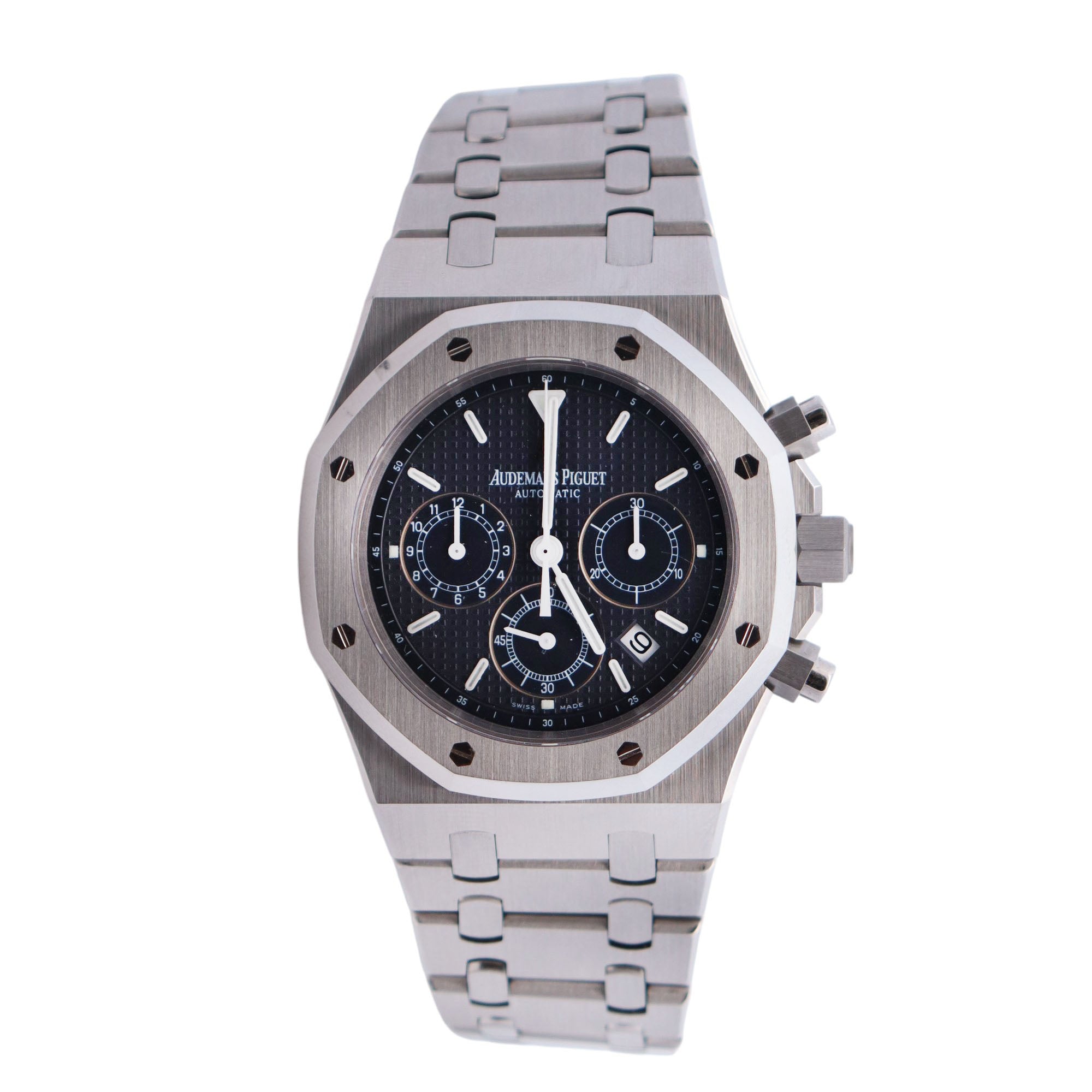 Audemars Piguet Royal Oak 39mm Blue Dial Watch Ref# 25860ST.OO.1110ST.01 - Happy Jewelers Fine Jewelry Lifetime Warranty