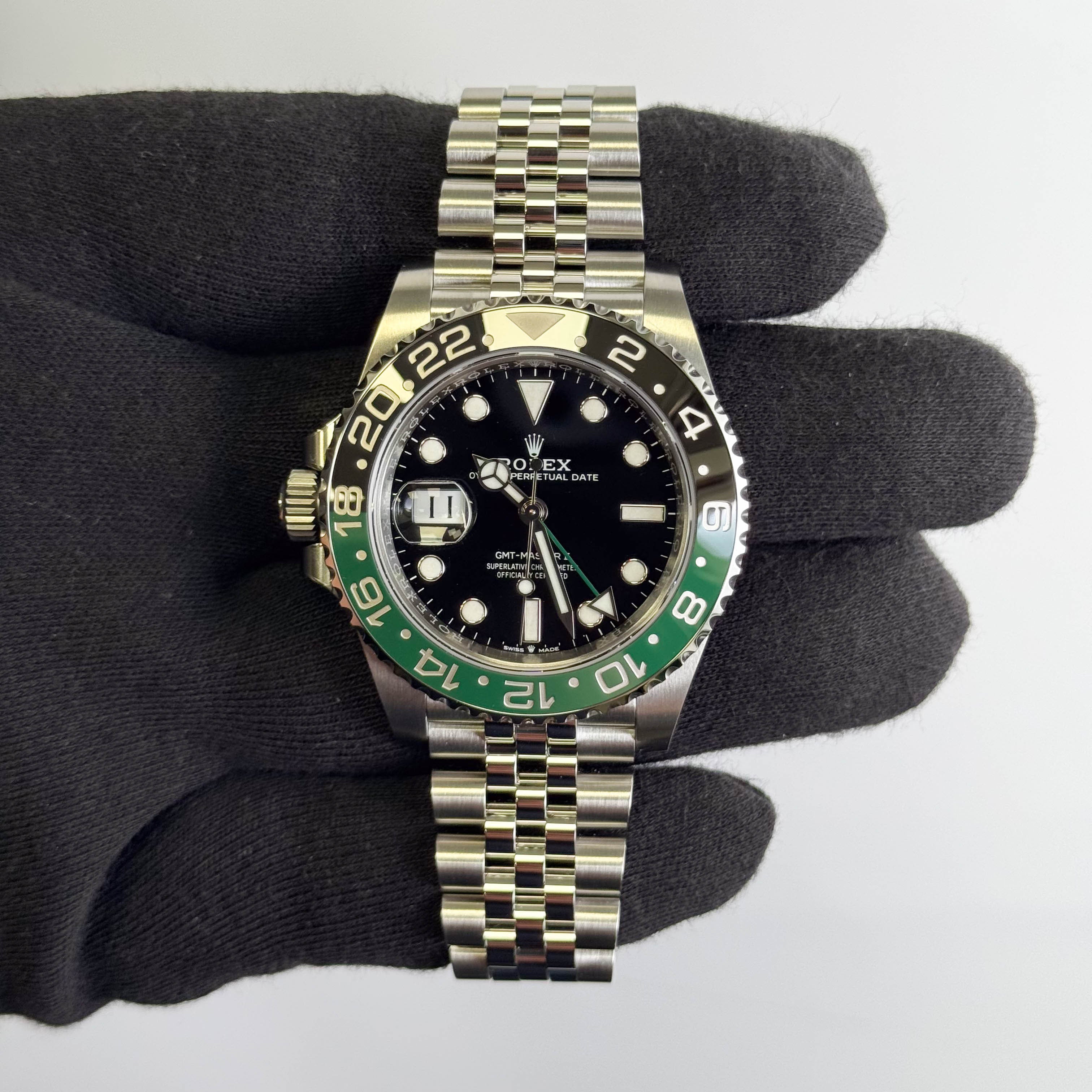 Rolex GMT-Master II 40mm Black Dial Watch Ref# 126720VTNR