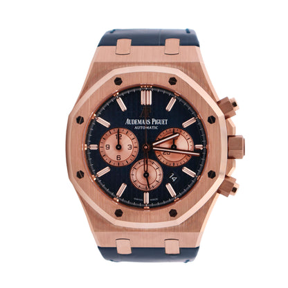 Audemars Piguet Royal Oak 41mm Blue Dial Watch Ref# 26331OR.OO.D315CR.01 - Happy Jewelers Fine Jewelry Lifetime Warranty