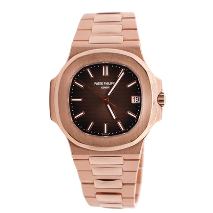 Patek Philippe Nautilus 40mm Brown Dial Ref# 5711/1R-001 - Happy Jewelers Fine Jewelry Lifetime Warranty
