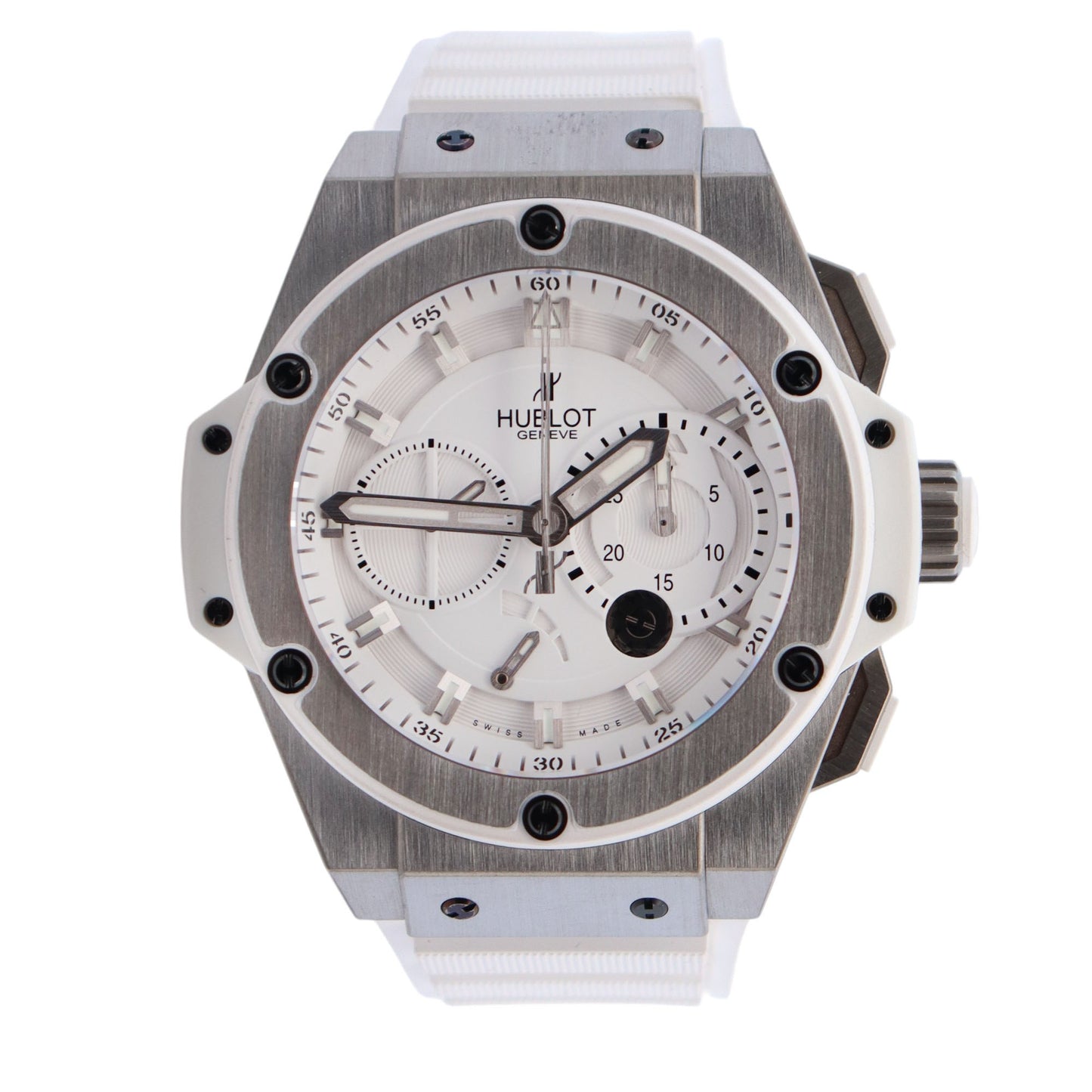 Hublot King Power 48mm White Dial Watch Ref# 709.ZE.2110.RW