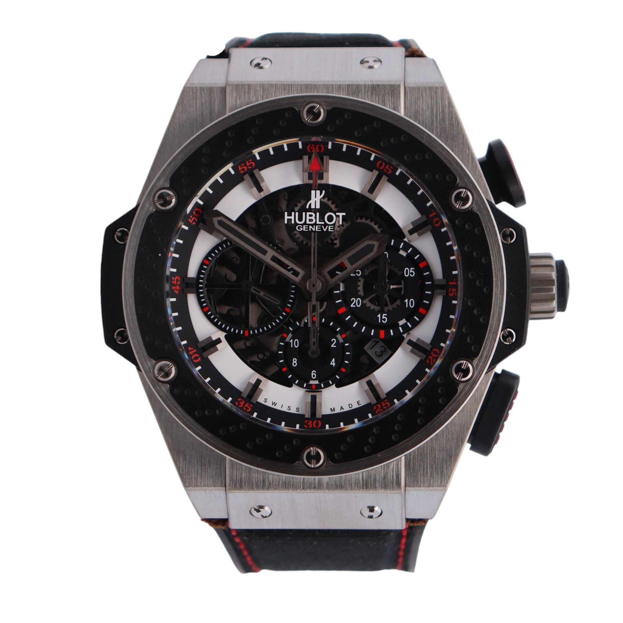 Hublot King Power 48mm Openwork Dial Watch Ref# 710.ZM.1123.NR.FJP11 - Happy Jewelers Fine Jewelry Lifetime Warranty