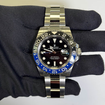Rolex GMT-Master II 40mm Black Dial Watch Ref# 126710BLNR - Happy Jewelers Fine Jewelry Lifetime Warranty