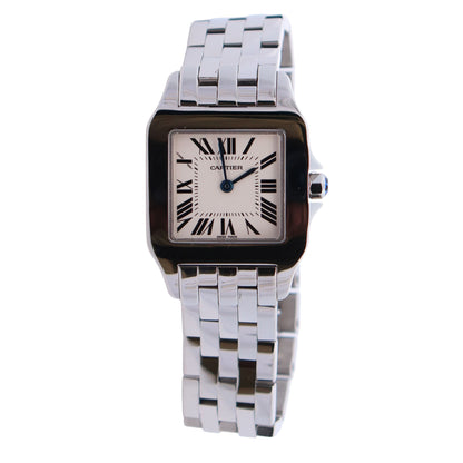 Cartier Santos 26mm White Dial Ref# W25065Z5 - Happy Jewelers Fine Jewelry Lifetime Warranty