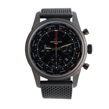 Breitling Transocean 46mm Black Dial Watch Ref# MB0510 - Happy Jewelers Fine Jewelry Lifetime Warranty