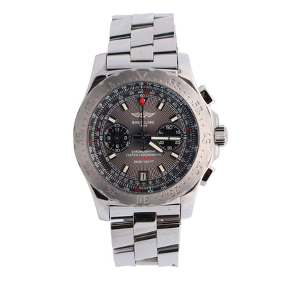 Breitling Skyracer 43.5mm Grey Dial Watch Ref# A27362 - Happy Jewelers Fine Jewelry Lifetime Warranty