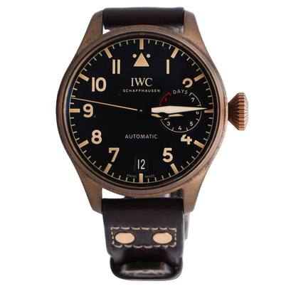 IWC Big Pilot 46.2mm Black Dial Watch Ref# IW501005 - Happy Jewelers Fine Jewelry Lifetime Warranty