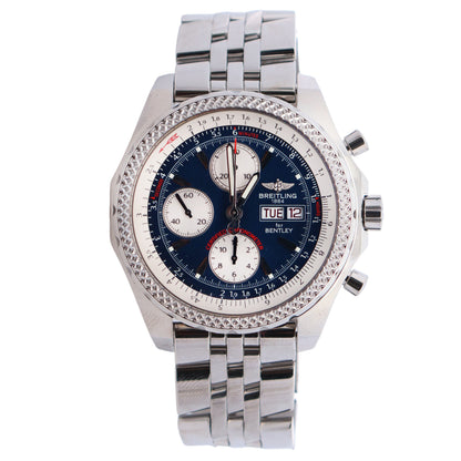 Breitling Bentley 43mm Blue Dial Watch Ref# A13362 - Happy Jewelers Fine Jewelry Lifetime Warranty