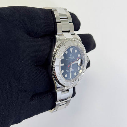 Rolex Yacht-Master 40mm Blue Dial Watch Ref# 116622 - Happy Jewelers Fine Jewelry Lifetime Warranty