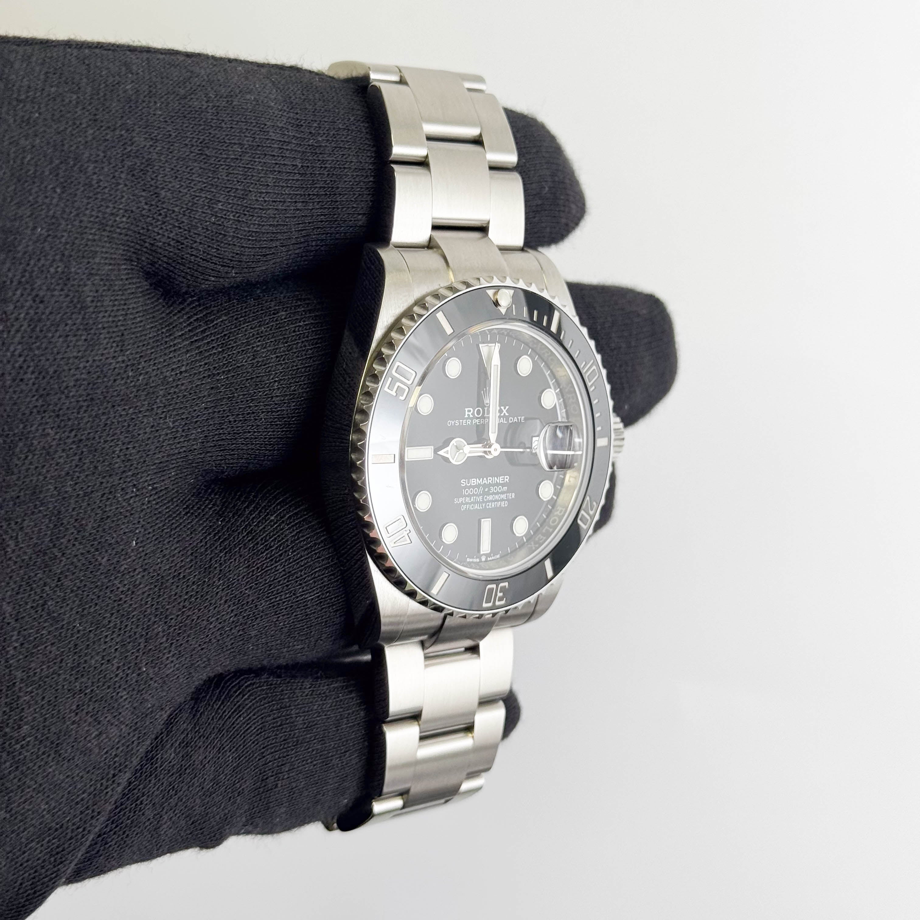 Rolex Submariner 41mm Black Dial Watch Ref# 126610LN
