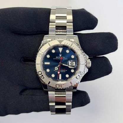 Rolex Yacht-Master 40mm Blue Dial Watch Ref# 116622 - Happy Jewelers Fine Jewelry Lifetime Warranty