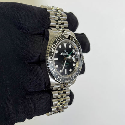 Rolex GMT-Master II 40mm Black Dial Ref# 126710GRNR - Happy Jewelers Fine Jewelry Lifetime Warranty