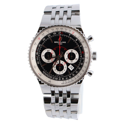 Breitling Navitimer 42mm Black Dial Watch Ref# A23351 - Happy Jewelers Fine Jewelry Lifetime Warranty