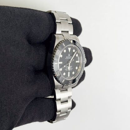 Rolex Submariner 41mm Black Dial Watch Ref# 124060