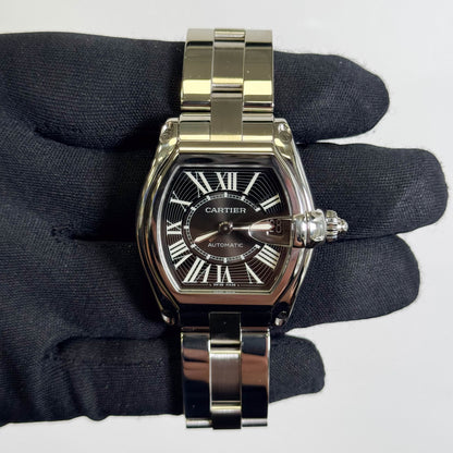 Cartier Roadster 37mm Black Dial Watch Ref# W62041V3 - Happy Jewelers Fine Jewelry Lifetime Warranty
