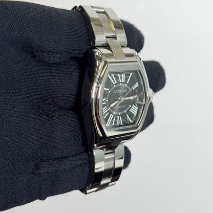 Cartier Roadster 37mm Black Dial Watch Ref# W62041V3 - Happy Jewelers Fine Jewelry Lifetime Warranty