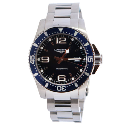 Longines HydroConquest 44mm Blue Dial Watch Ref# L3.840.4 - Happy Jewelers Fine Jewelry Lifetime Warranty
